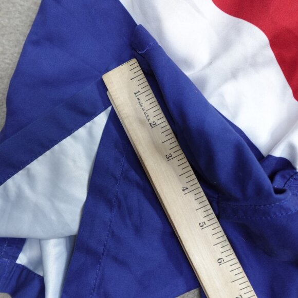 Chubbies Swim Shorts Medium Red White Blue Lined Patriotic 4.5"  Made in USA - Picture 5 of 10